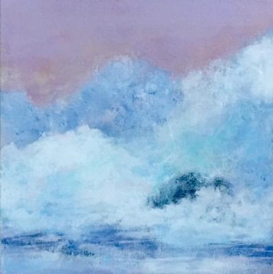Sunset with High Surf - $260.00 Sunset with High Surf - $260.00